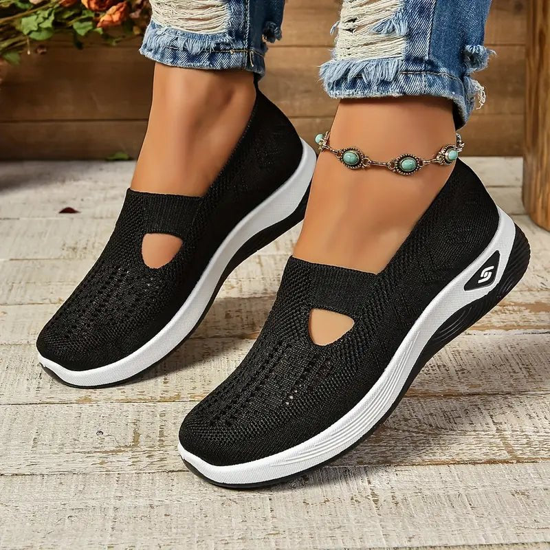 Camila | Women's Orthopedic Breathable Slip-On Walking Sneakers