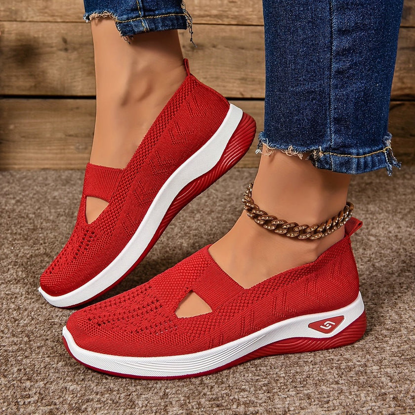 Camila | Women's Orthopedic Breathable Slip-On Walking Sneakers