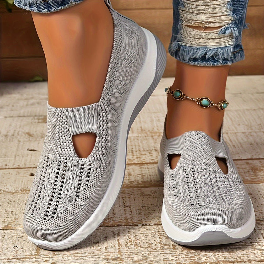 Camila | Women's Orthopedic Breathable Slip-On Walking Sneakers