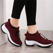 Emma | Women's Orthopedic Cushioned Lace-Up Platform Sneakers