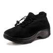 Emma | Women's Orthopedic Cushioned Lace-Up Platform Sneakers