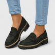 Aria | Women's Orthopedic Cushioned Slip-On Platform Loafers