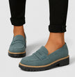 Aria | Women's Orthopedic Cushioned Slip-On Platform Loafers