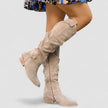 Harper | Women's Orthopedic Knee-High Suede Boots
