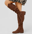 Harper | Women's Orthopedic Knee-High Suede Boots