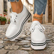 Mia | Women's Orthopedic Platform Lace-Up Oxford Boots