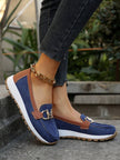 Luna | Women's Orthopedic Slip-On Gold-Bit Loafers Non-Slip Flat