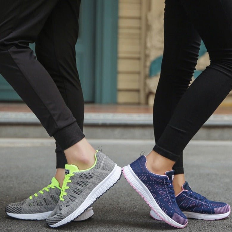 Scarlett | Women's Orthopedic Wide-Toe-Box Breathable Mesh Lace-Up Sneakers