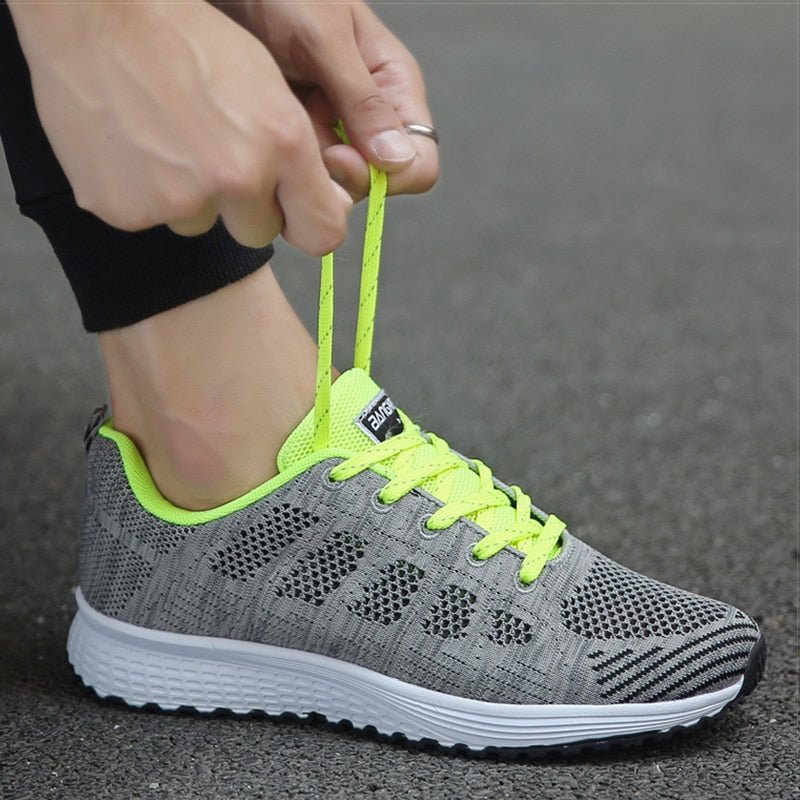 Scarlett | Women's Orthopedic Wide-Toe-Box Breathable Mesh Lace-Up Sneakers