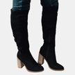 Scarlett | Women's Over-the-Knee Block-Heel Slouchy Ankle Boots