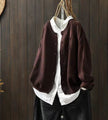 Isabella | Women's Oversized Button-Up Knit Cardigan Sweater with Elegant for Layering