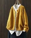 Isabella | Women's Oversized Button-Up Knit Cardigan Sweater with Elegant for Layering