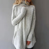 Camila | Women's Oversized Chunky Knit Turtleneck Sweater with Roll-Neck for Casual