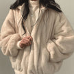 Elke | Women's Oversized Zip-Up Fleece Jacket