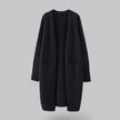 Olivia | Women's Oversized Long Open-Front Knit Cardigan with Cashmere for Layering