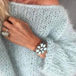 Layla | Women's Oversized Mohair Blend Cosy Knit Sweater with Wrap for Layering