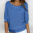 Harper | Women's Relaxed-Fit Batwing-Sleeve Knit Pullover Sweater with V-Neck for Everyday