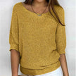 Harper | Women's Relaxed-Fit Batwing-Sleeve Knit Pullover Sweater with V-Neck for Everyday