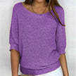 Harper | Women's Relaxed-Fit Batwing-Sleeve Knit Pullover Sweater with V-Neck for Everyday