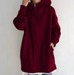 Charlotte | Women's Relaxed-Fit Full-Zip Hooded Sweatshirt Long Hoodie