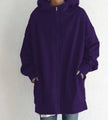 Charlotte | Women's Relaxed-Fit Full-Zip Hooded Sweatshirt Long Hoodie