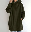 Charlotte | Women's Relaxed-Fit Full-Zip Hooded Sweatshirt Long Hoodie