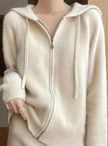 Mia | Women's Hooded Cardigan Knit Sweater with Cozy Soft for Layering