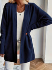 Emma | Women's Ribbed Open-Front Cardigan Knit Sweater with Cozy for Layering