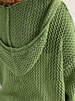 Scarlett | Women's Relaxed Open-Knit Hooded Sweater with Soft Cozy for Layering