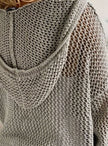 Scarlett | Women's Relaxed Open-Knit Hooded Sweater with Soft Cozy for Layering