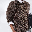 Juna | Women's Retro Floral Long-Sleeve Knit Womens Jumper with Turtleneck for Winter