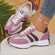 Evelyn | Women's Retro Platform Chunky Lace-Up Sneakers