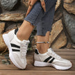 Evelyn | Women's Retro Platform Chunky Lace-Up Sneakers