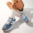Evelyn | Women's Retro Platform Chunky Lace-Up Sneakers
