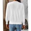 Mia | Women's V-Neck Button-Front Cardigan Knit Sweater with Cozy for Layering