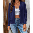 Mia | Women's V-Neck Button-Front Cardigan Knit Sweater with Cozy for Layering