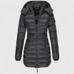 Madison | Women's Slim-Fit Quilted Removable-Hood Winter Puffer Coat