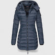 Madison | Women's Slim-Fit Quilted Removable-Hood Winter Puffer Coat