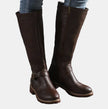 Harper | Women's Tall Buckle-Strap Riding Knee High Boots