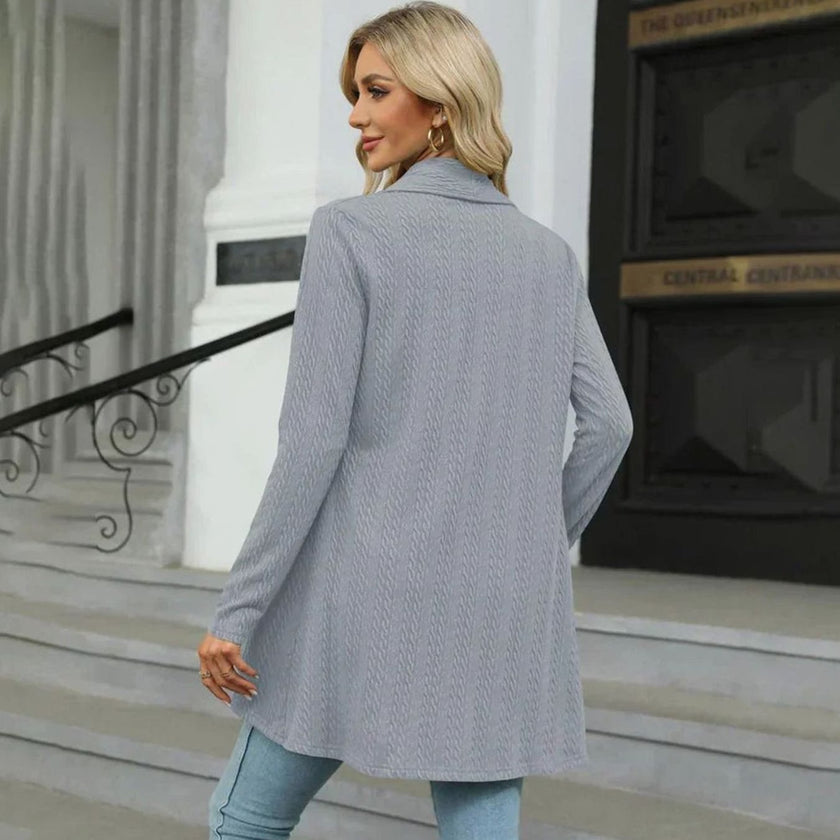 Mia | Women's Open-Front Cardigan Knit Sweater with Cozy Soft for Layering