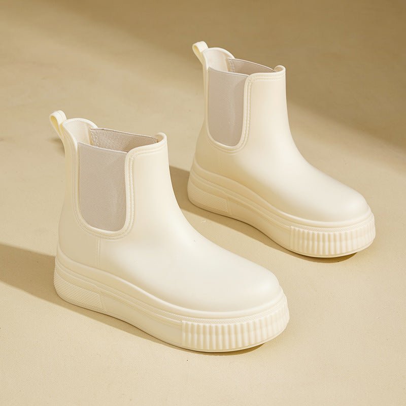 Eleanor | Women's Waterproof Boots Chelsea Platform Rain