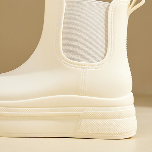 Eleanor | Women's Waterproof Boots Chelsea Platform Rain