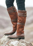 Charlotte | Women's Waterproof Boots Knee High Pull-On Country Style