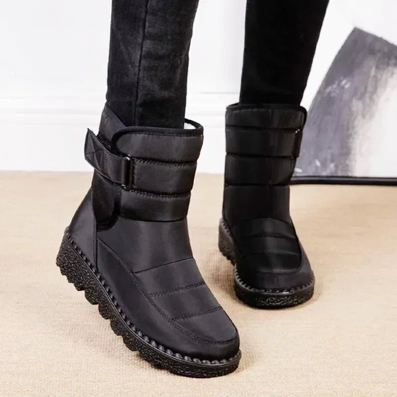 Evelyn | Women's Waterproof Boots Quilted Winter Snow Ankle