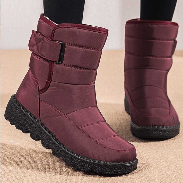 Evelyn | Women's Waterproof Boots Quilted Winter Snow Ankle