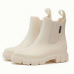 Chelsea Boots Waterproof Slip On Lug Sole Matte Ankle Rain Boots | Lise