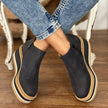 Aria | Women's Wedge Platform Zip-Up Ankle Boots
